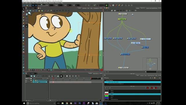Toon Boom Harmony Tutorial #05 - The Node View and The Cutter Node