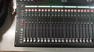 Allen & Heath SQ6... FX ( Effects) & Aux settings..