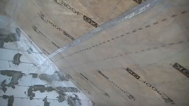 Пароизоляция потолка мансарды своими руками/Vapor barrier attic ceiling do it yourself