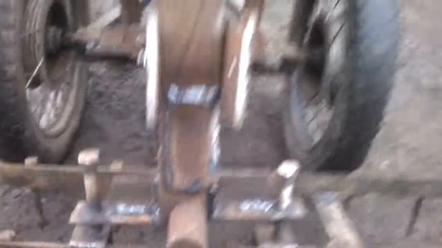 Самодельная боронка и адаптер к мотоблоку кентавр 1081Д смотреть онлайн