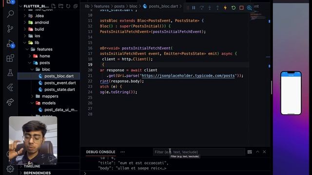 Learn to make API Requests with Flutter BLoC!! ? #flutter #blocpattern