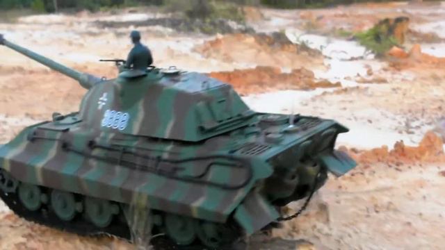 HENG LONG 1/16 GERMAN KING TIGER RC TANK FIRST WAR IN SPT BADLANDS смотреть онлайн