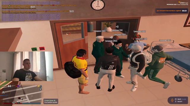 GTA 5 RP REDWOOD | Вечерние мероприятия ВЗХ / PUBG в GTA 5 смотреть онлайн