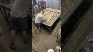 Как сделать кованые ворота?! Холодная ковка.