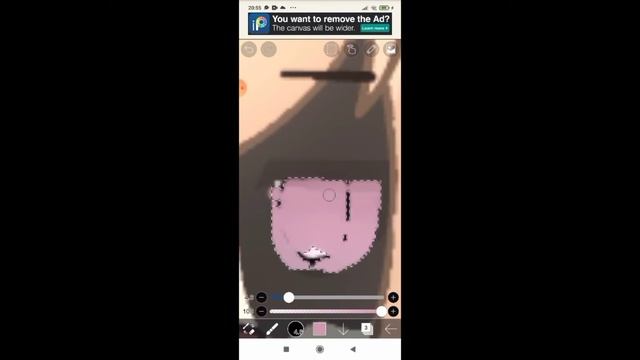 ресую обработку глаз и волос