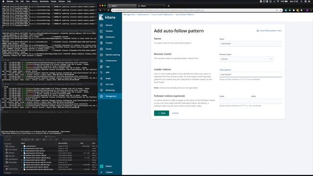Elastic Cross Cluster Replication CCR UI in 6.6 смотреть онлайн