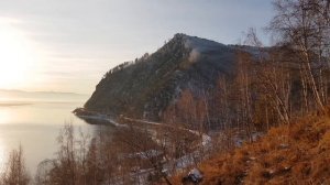 Мотаня на КБЖД приближается к Маритую: съемка на фоне заката