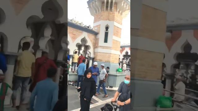 First time aidul fitri in Malaysia Kl, mashjid jamek