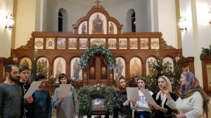 Рождество Христово, ангел прилетел.