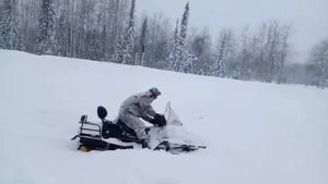 Снегоход SUV600 тест драйв