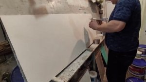 Нанесение "Хэндистайл"а Декоративная штукатурка "Мазанка".