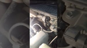 Почему не греет печка в машине. (Одна из причин.) Тайота чайзер  gx 100 1gfe