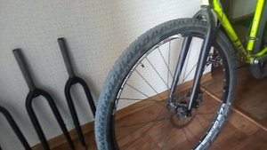 Обзор вилка Tsunami хромомолибденовая стальная жёсткая ригид