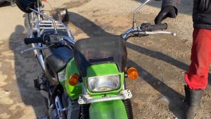 Видео запуска Kawasaki SUPER SHERPA 250