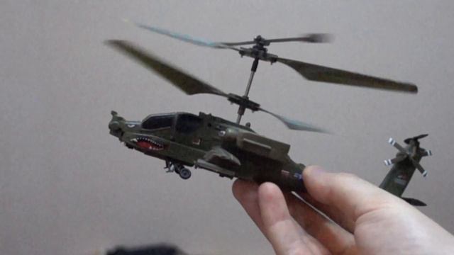 Замедленная съёмка.Радиоуправляемый вертолёт. смотреть онлайн