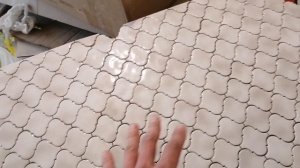 Узорная мозайка на кухонный фартук