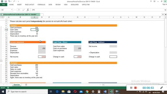 Cash Flow hesabatı - Sadələşdirilmiş смотреть онлайн
