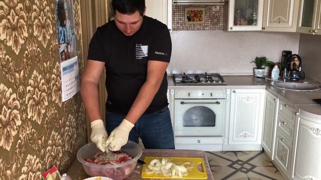 ШАШЛЫК из свиной корейки в гранатовом соку своими руками. смотреть онлайн