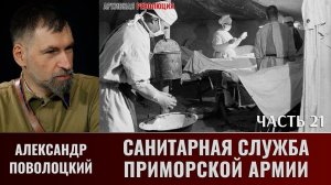 Александр  Поволоцкий. Военно-полевая хирургия. Часть 21. Санитарная служба Приморской армии