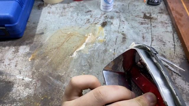 Восстановление квадроцикла ЧАСТЬ 1 фонари