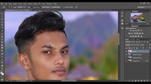 Photoshop CC - Background Change, Crop & Retouch Tutorial - 2016