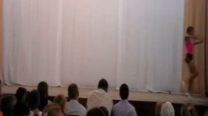 Лагерь Орбита 2 смена 2012 5 отряд таланты гимнастика Никанина вика 1