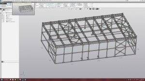 Ещё пример работы скрипта OiS МК для компаса 3d металлоконструкции