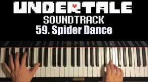 Undertale OST - 59. Spider Dance (Piano Cover)