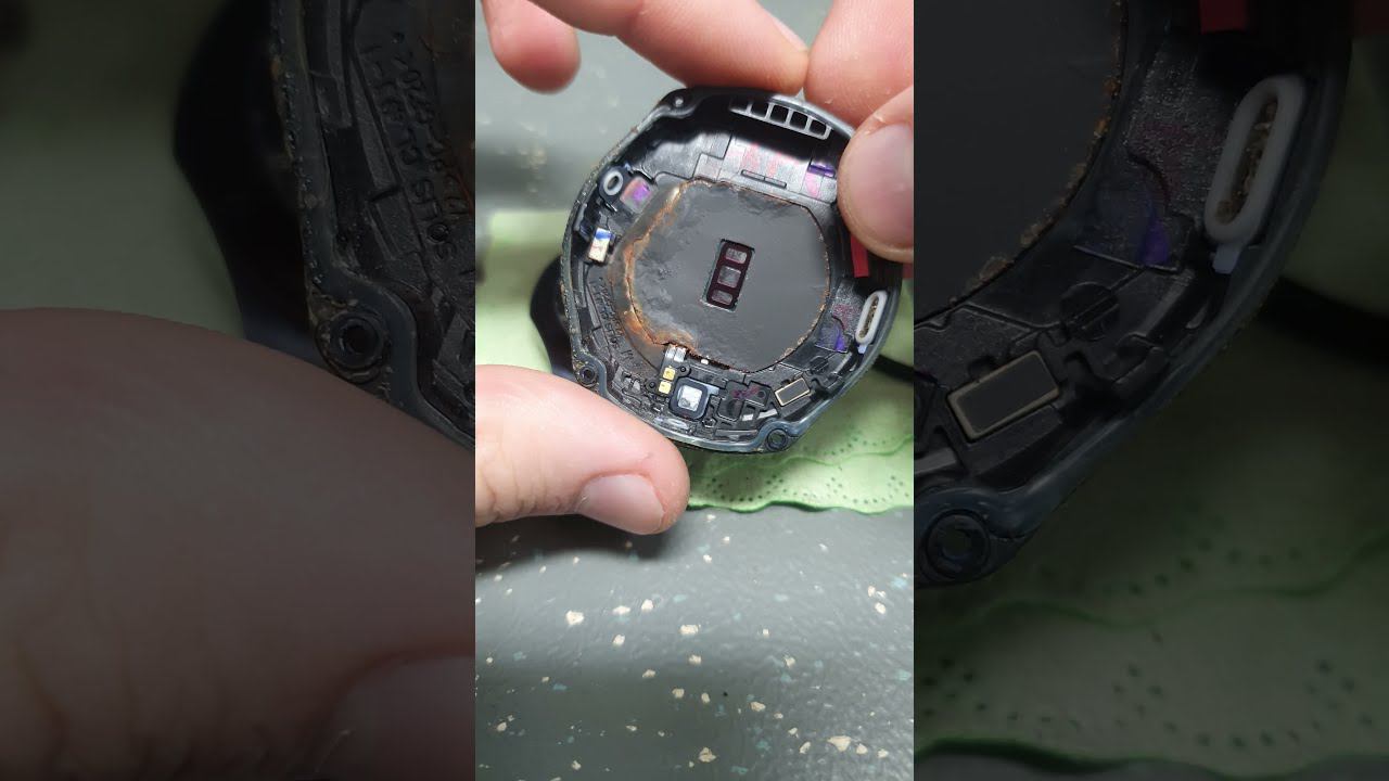 Замена(установка) ремкомплекта безеля Samsung Gear S3 SM-R760 #shorts смотреть онлайн