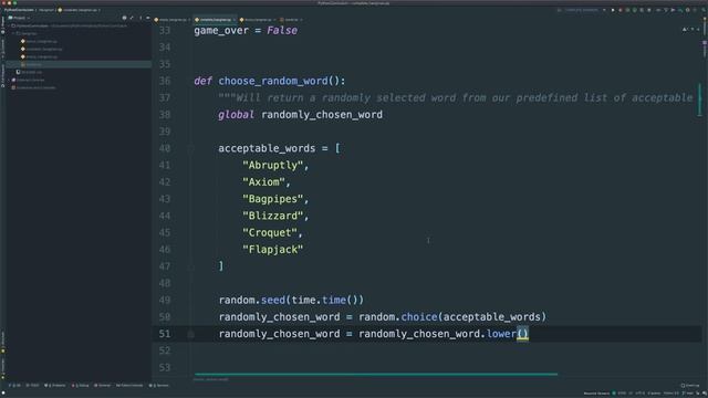 Python Basics Project Assignment: How To Create Hangman in under 10 minutes! смотреть онлайн