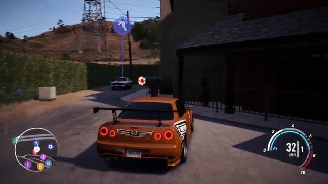 Брошенная машина Ford Mustang NFS Payback смотреть онлайн