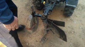 Трёхколёсный Мотоблок МТЗ-13. ОБЗОР ПЛУГА