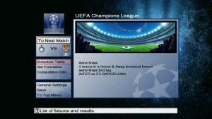 PES 2009 Music from UEFA Champions League Mode 2