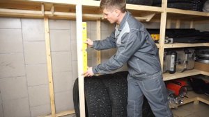 СТЕЛЛАЖ ДЛЯ ШИН СВОИМИ РУКАМИ