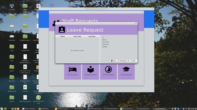 Employee Staff Roster Java Application смотреть онлайн