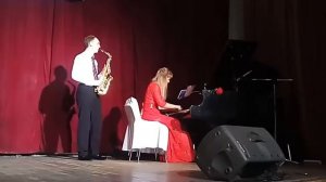 Фортепиано и саксофон. Дуэт. Piano and saxophone.