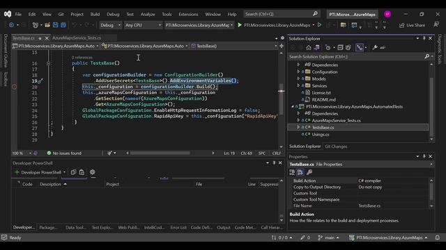 ? Automating .NET Tests in GitHub Actions! ? Secrets & Azure API ? смотреть онлайн