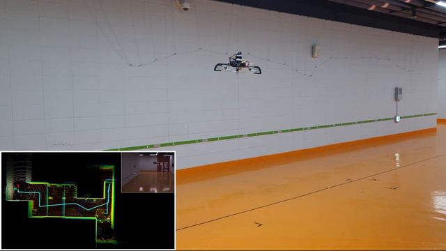 Drone demonstration: Autonomous exploration and SLAM in an unknown underground environment смотреть онлайн