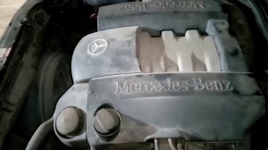 Работа двигателя М 112 Е 24 Мерседес-Бенц