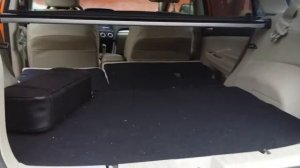 Subaru XV - разложенный багажник