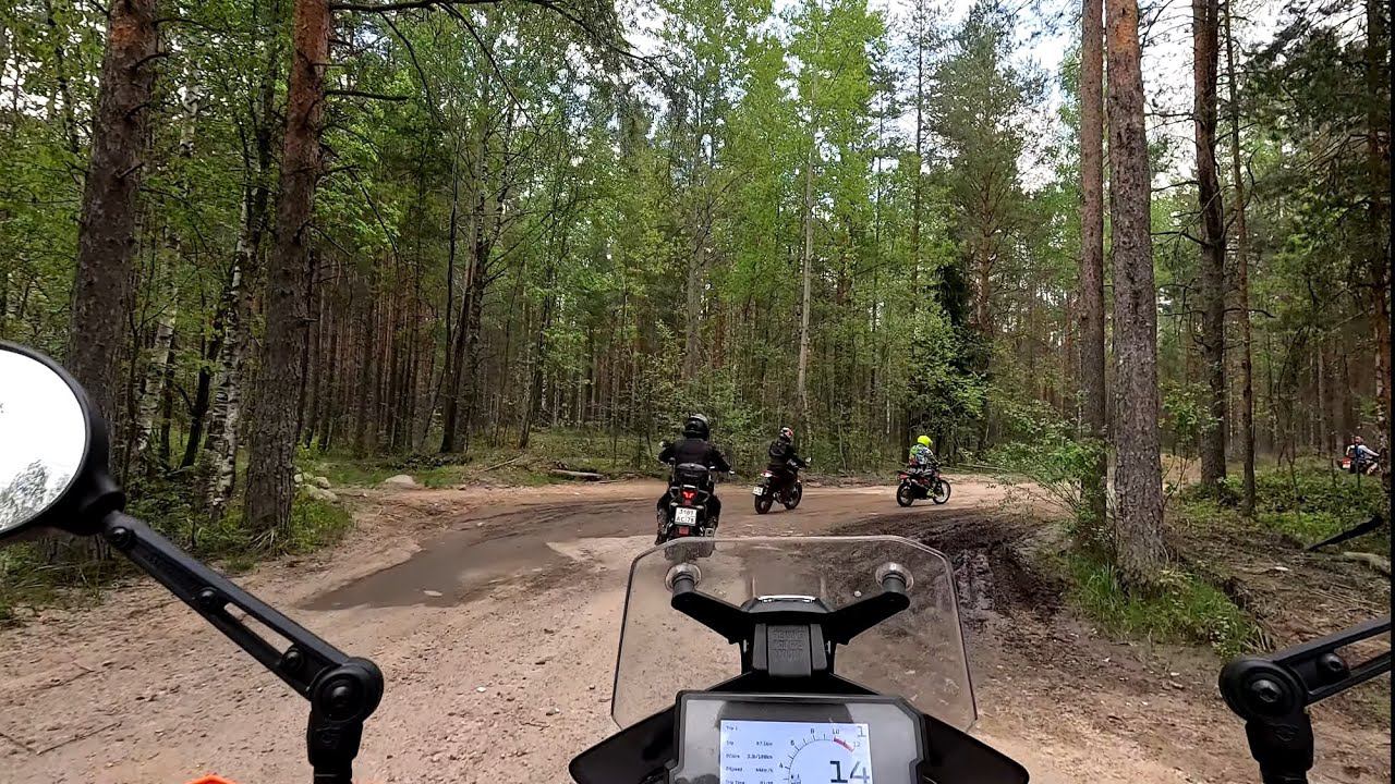 #40-6 От Кузьмовово до Ладожского | KTM 390 Adventure SW | Kove 500X /G-Moto Cross X /M1NSK SCR 250