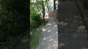 Дорога на пляж санатория "Чемитоквадже " от церкви