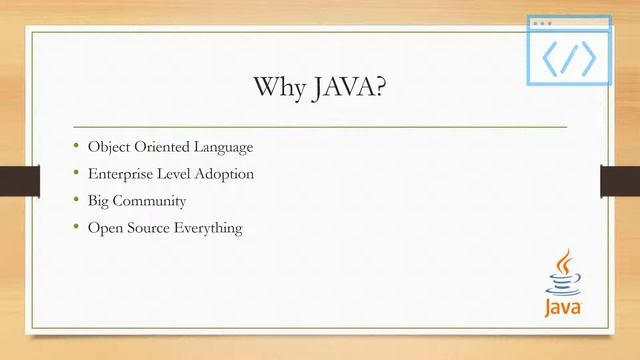 Core Java Tutorial 2 - Introduction / Why Java?