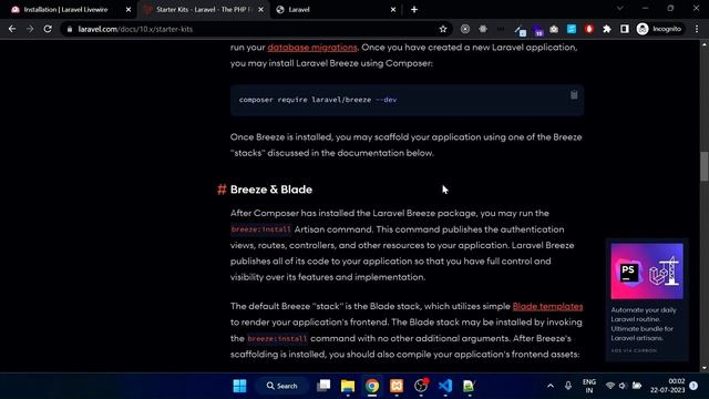 ?How to install Livewire v3 in Laravel 10  #Livewire3