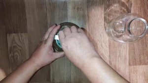 Стеклянная крышка для банки