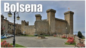 Италия: Bolsena - озеро и город
