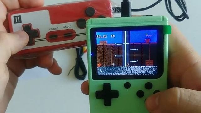 Карманная игровая консоль на AliExpress за 15 EUR(обзор 2021)/800 IN 1 Retro TV Video Game Console