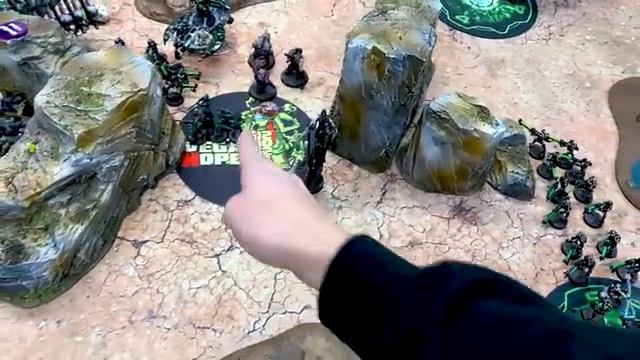 Competitive 40k ; New Necrons vs Drukhari ; Warhammer 40k 9th Edition GT Battle Report