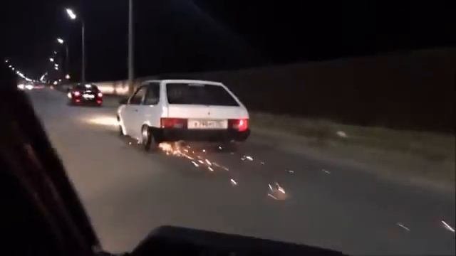 Подборка искрящих авто.БПАН-КТА.Искры.Дым.Посадка