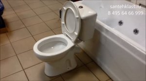 Унитаз белый Style 1420 white косой выпуск. SantehKlass.ru